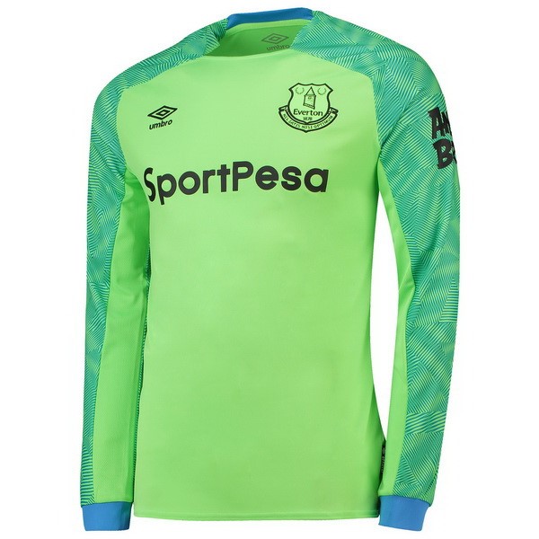 Camiseta Everton Primera ML Portero 2018-2019 Verde